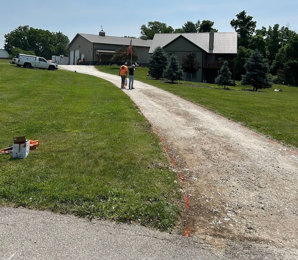 Road Construction before